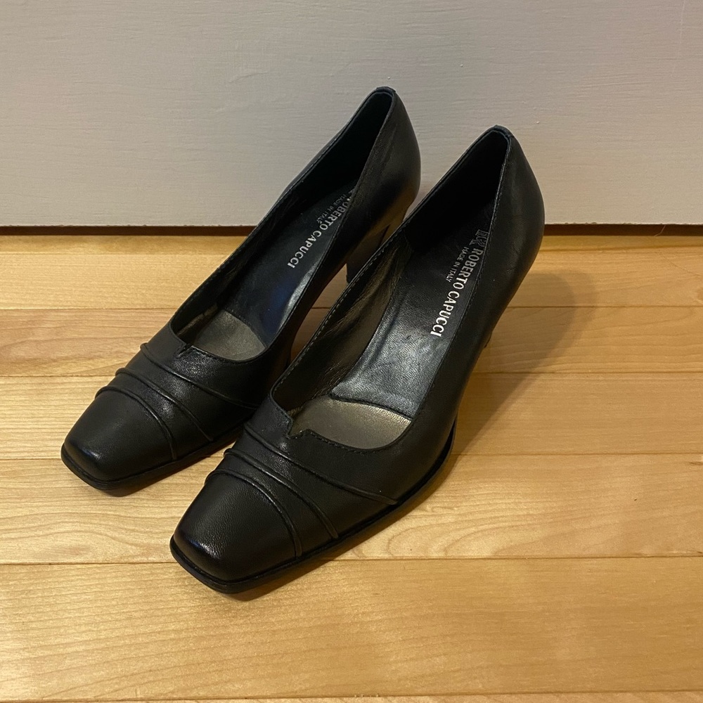 Black heels
